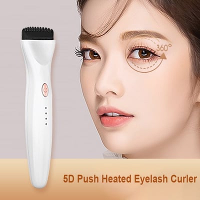 5D Push Heated Eyelash Curler